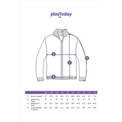 Кардиган PLAYTODAY #1022983