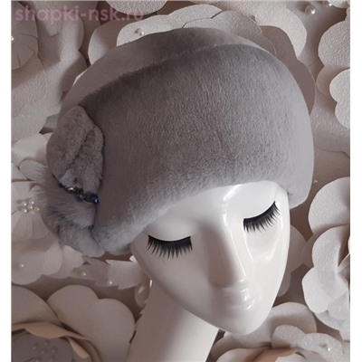 Француз Бант кролик Берет женский (56-58)