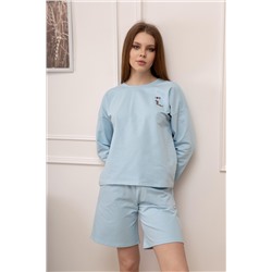 Костюм (Свитшот+Шорты) LIKA DRESS #862869