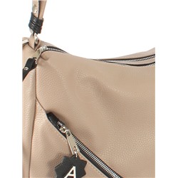 Сумка женская искусственная кожа ADEL-254/1в. 2отдел. плеч/ремень,  кофе/черный  245920