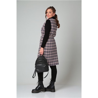 Michel chic 356 фиолет_белый, Жилет