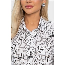 Блуза Твой стиль (черно-белая) Б13793-3М