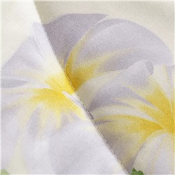 Комплект постельного белья Сатин с Одеялом 100% хлопок на резинке OBR155