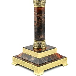 Лампа настольная из яшмы "Люкс" 270*270*485мм