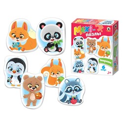 MAXI-пазлы "Зверята" 02559 Русский стиль РОССИЯ