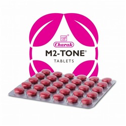 M2 TONE Tablet Charak (М2 Тон Для сбалансированного менструального цикла, при бесплодии Чарак), 30 таб. (1 блистер)