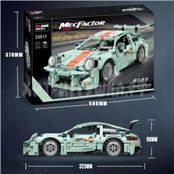 Конструктор Гоночный автомобиль 1198 дет. 33017, 33017