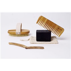 Bamboo Hair Comb, Jungle Story (Бамбуковый гребень для волос), 1 шт.