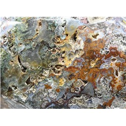 Натуральный камень агат моховой свободной формы  110*70*158мм, 1686г