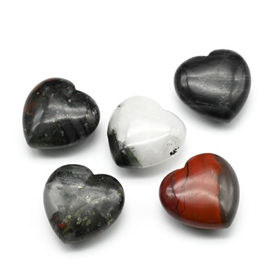Сердце из яшмы 25*25*12мм