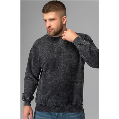 Мужской свитшот оверсайз из футера двухнитки Happyfox