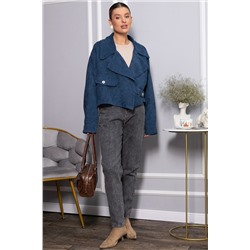 Жакет укороченный Динара (синий) Б14325-39М