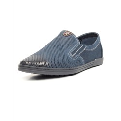 C171-04 DARK BLUE Полуботинки мужские (натуральная кожа (нубук)) размер