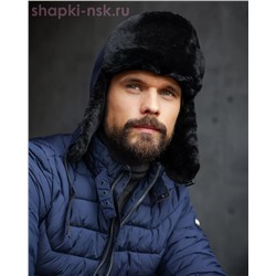 F 474 Ушанка мужская искуственный мех (60-61)