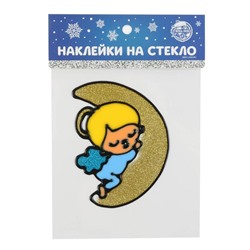 Наклейка на стекло «Ангел», 10 х 10 см