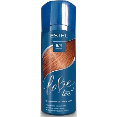 Бальзам LOVE TON оттеночный 8/4 Янтарный Estel