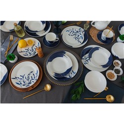 Чайная пара фарфоровая Доляна Ternura, 2 предмета: чашка 250 мл, блюдце d=15 см