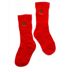 Детские носки 3-5 лет 15-18 см  "Fruit" Вишенки