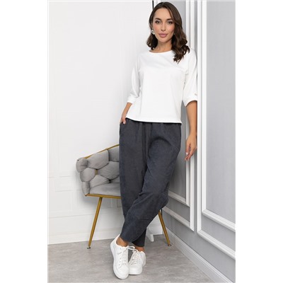 Брюки бохо (серые) Б12847-10М