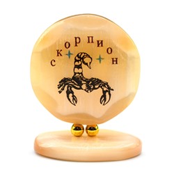 Знак зодиака на селените Скорпион, круг 47*26*60мм