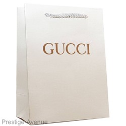 Подарочный пакет Gucci 20x15 см (бежевый)