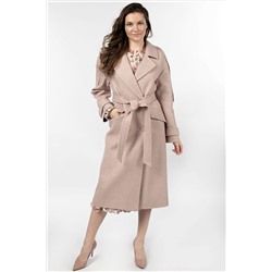 01-10375 Пальто женское демисезонное (пояс)
