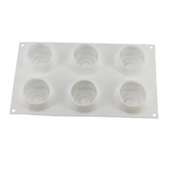 Форма для муссовых десертов Розы 6 ячеек, 29*17*5 см, Silikolove