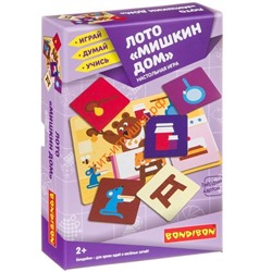 Настольная игра лото Мишкин Дом ВВ3900, ВВ3900