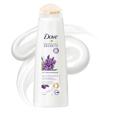 DOVE HAIR Бальзам-ополаскиватель Густые и сильные Лаванда 350мл
