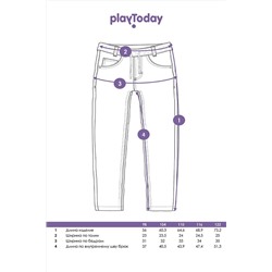 Джинсы PLAYTODAY #983047