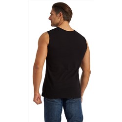 Безрукавка-афганка черная