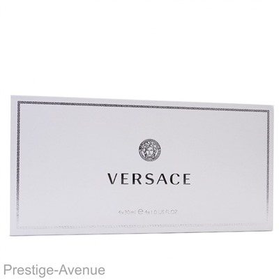 Подарочный набор Versace unisex 4 x 30 ml