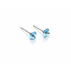 Серьги-гвоздики PR1469 -7 голуб