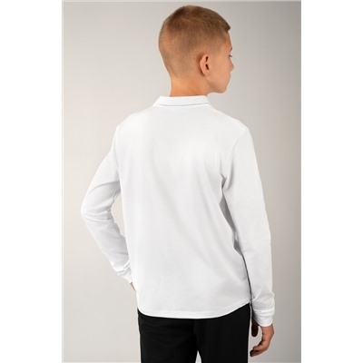 Рубашка-поло с длинным рукавом для мальчика Happyfox