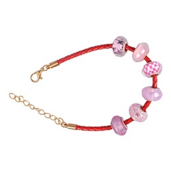 Раскопки для детей «Бусины для браслета» (6 розовых бусин)