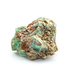 Минерал хризопраз 61*59*42мм, 113г