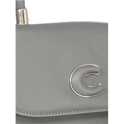 Сумка женская искусственная кожа Ch&K-9530,  1отд,  плечевой ремень,  серый 257593