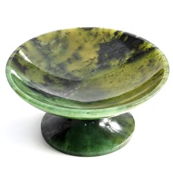 Креманка из нефрита 115*115*55мм