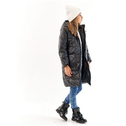 Пальто для девочки Классик черный