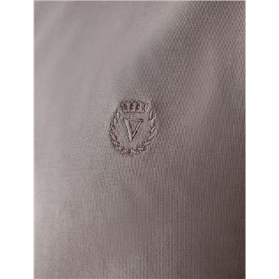 Футболка базовая полуприлегающая из премиального хлопка с эластаном