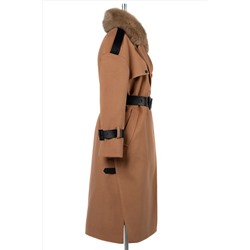 02-3241 Пальто женское утепленное (пояс)