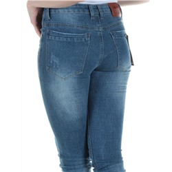 HT7059 Джинсы потертые женские HONG TU размер W29 - 44 российский