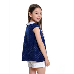 Туника UD 1632 син/горош