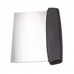 Шпатель металлический с пластиковой ручкой, 15*11 см