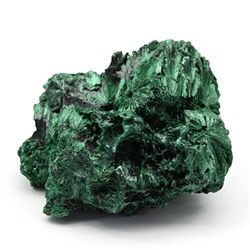 Малахит плисовый подарочный 71*52*45мм, 219г