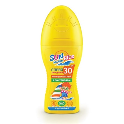 SUN MARINA KIDS Спрей солнцезащит.д/детей SPF-30 150мл (срок до 11.2023)
