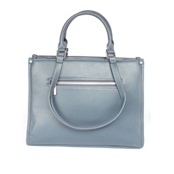 Сумка женская искусственная кожа DJ-CM 6706-NAVY,  3отд,  плечевой ремень,  синий 256141