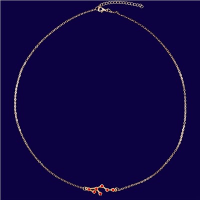 Подвеска созвездие ТЕЛЕЦ (рубиновый), Giftman, 1 шт.