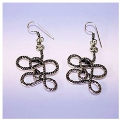 Серьги Змея German silver ИНДИЯ, металл SH AME2791