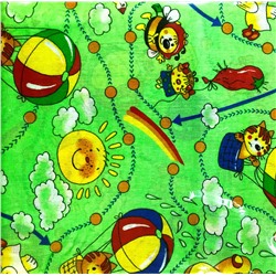 Пододеяльник бязь 120х120 Арт. ПБ-21
